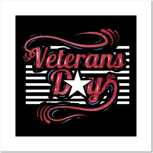 Logo For Veterans Day Posters and Art